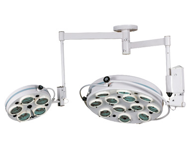 樂(lè )康醫療器械-汕頭福利孔式手術(shù)無(wú)影燈KS1205L12+5子母燈