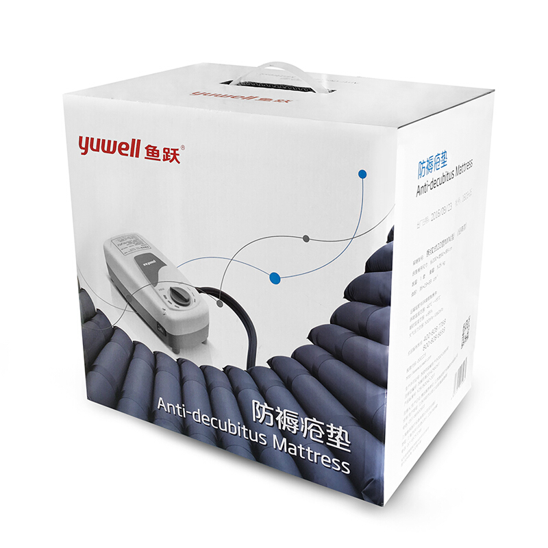 樂(lè )康醫療器械_江蘇魚(yú)躍防褥瘡氣墊床條紋22管經(jīng)典款