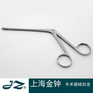 樂(lè )康醫用耗材批發(fā)_上海金鐘子宮頸活體取樣鉗18cm蓋板式 長(cháng)圓頭