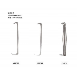 樂(lè )康醫療器械批發(fā)_上海金鐘組織拉鉤（甲狀腺拉鉤）板式無(wú)孔 直角直角2×1