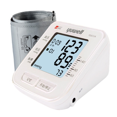 樂(lè )康醫療器械_江蘇魚(yú)躍臂式電子血壓計YE655A