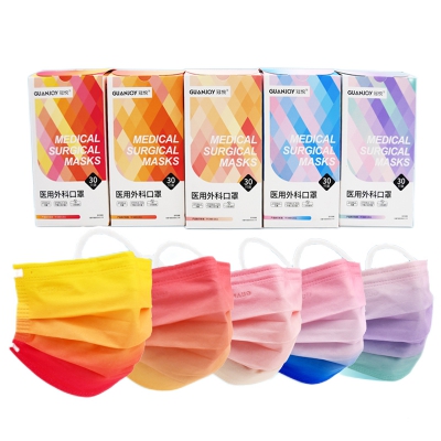 樂(lè )康醫療-冠悅漸變系列外科口罩