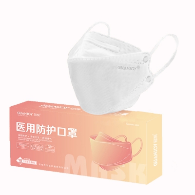 樂(lè )康醫療_冠悅醫用防護口罩 魚(yú)型成人款